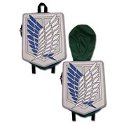 Attack on Titan Scout Legion Hooded Backpack