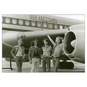 Led Zeppelin Airplane Fabric Poster Wall Hanging
