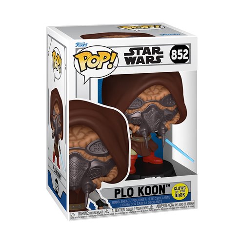Star Wars The Clone Wars Plo Koon Glow-in-the-Dark Funko Pop! Vinyl Figure