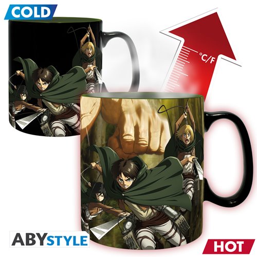 Attack on Titan Titan Eren Heat Change Mug