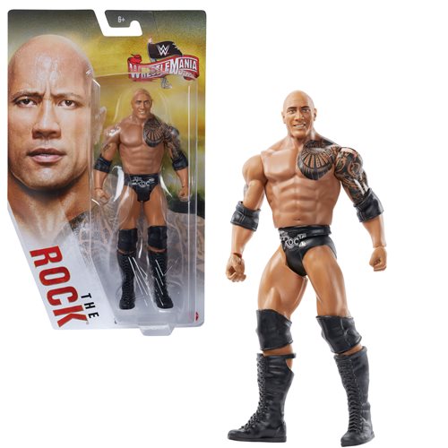 WWE WrestleMania Basic The Rock Action Figure