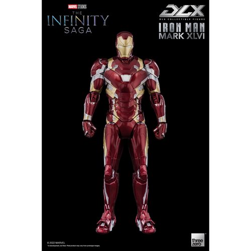 Avengers: Infinity Saga Iron Man Mark 46 DLX 1:12 Scale Action Figure