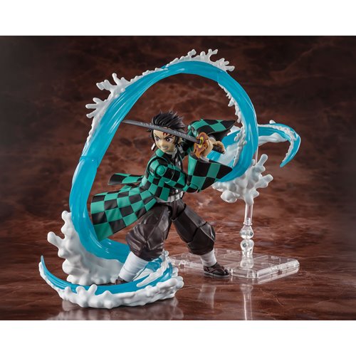 Demon Slayer: Kimetsu No Yaiba Tanjiro Kamado and Giyu Tomioka Water Breathing S.H.Figuarts Action F