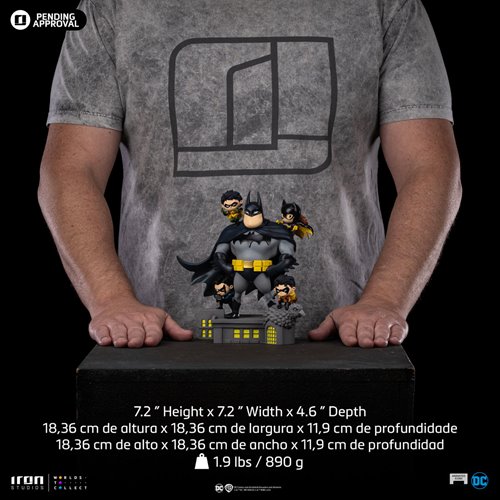 Batman Family DC Comics Animated Icons 1:10 Deluxe Art Scale Limited Edition Statue