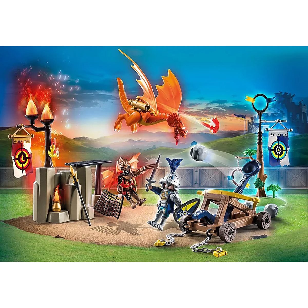 Playmobil Set: 70538 - Novelmore Knights with ballista - Klickypedia