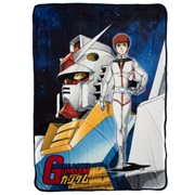 Gundam Original Cover Fleece Throw Blanket