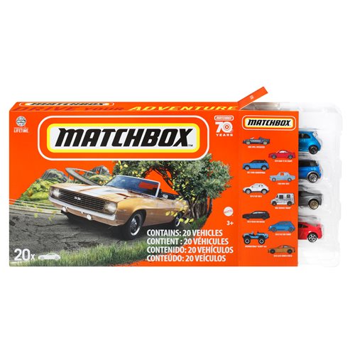Matchbox Online 1:64 Scale Die-Cast Metal Vehicle 20-Pack