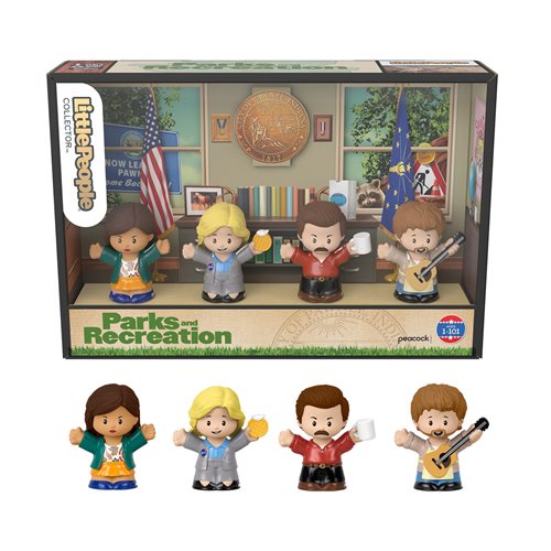 Parks and Recreation Little People Collector Figure Set