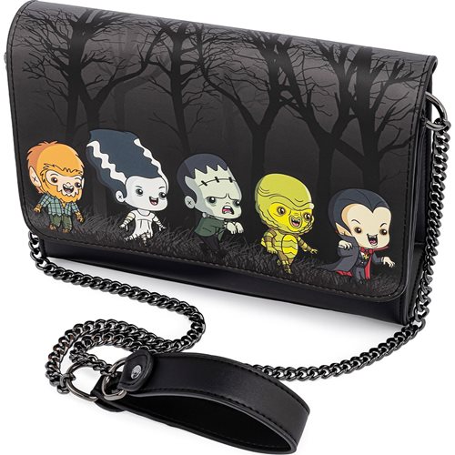 Universal Monsters Chibi Chain Strap Crossbody Purse