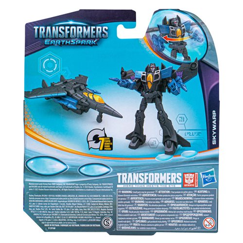Transformers Earthspark Warrior Skywarp