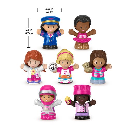 Barbie Little People You Can Be Anything Figure Pack