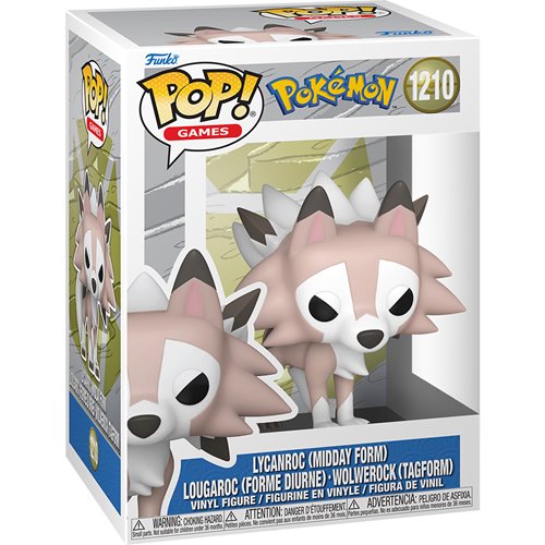 Pokemon Lycanroc (Day) Funko Pop! Vinyl Figure