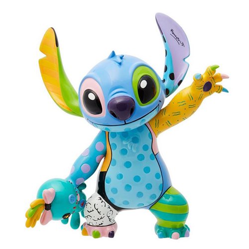 Lilo & Stitch Stitch and Scrump by Romero Britto Statue