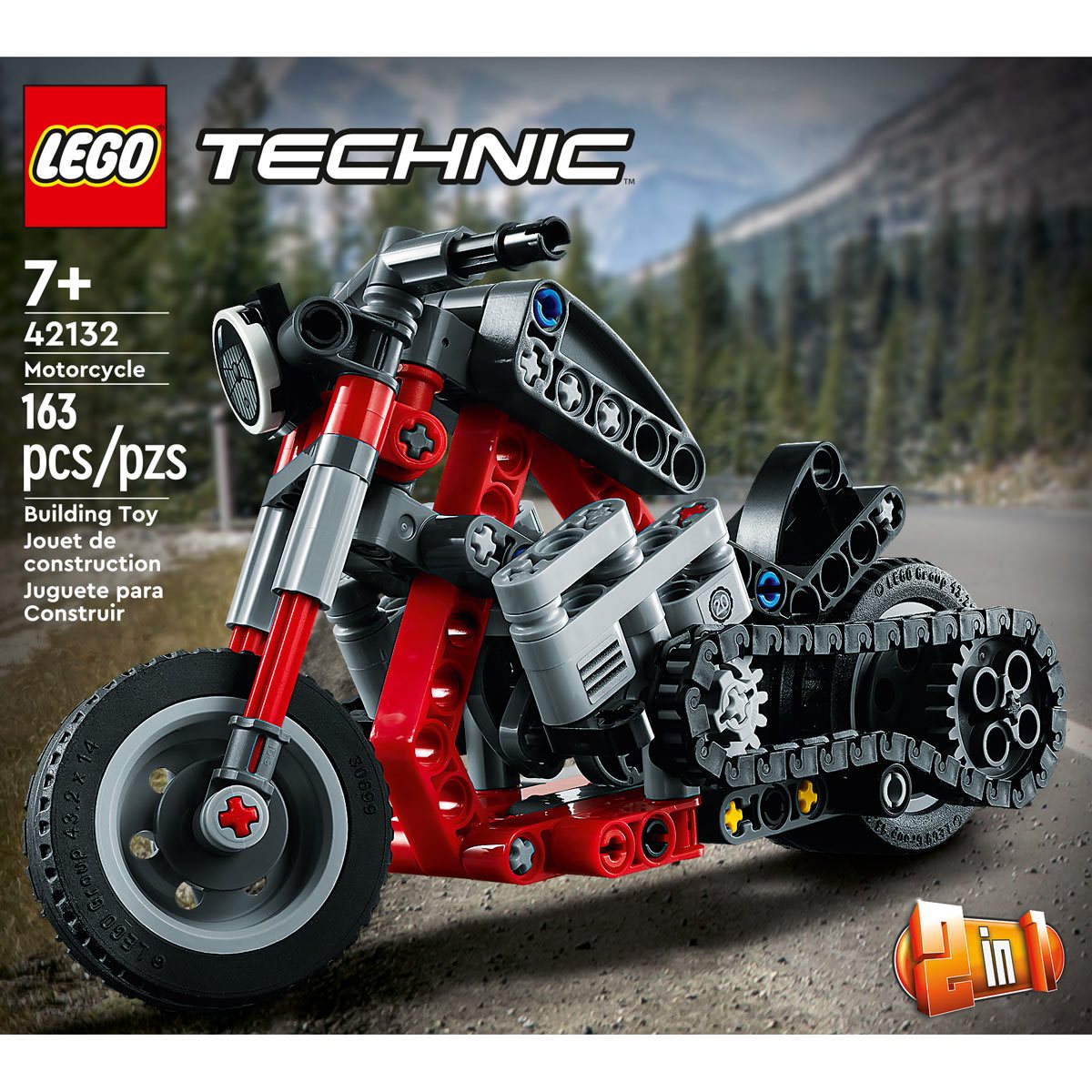 LEGO 42132 Technic Motorcycle - Entertainment Earth