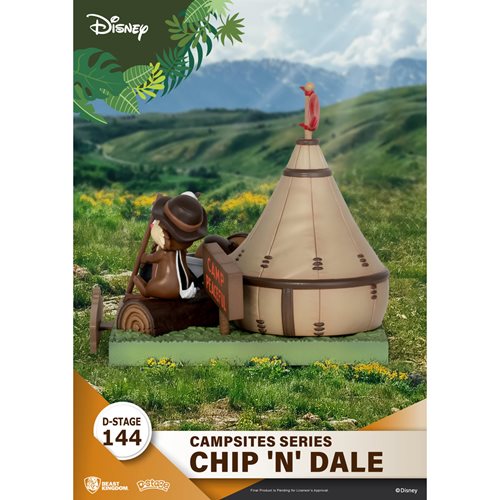 Disney Campsites Series Chip 'n Dale DS-144 D-Stage Statue