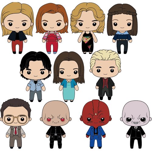 Buffy the Vampire Slayer 3D Foam Bag Clip Random 6-Pack