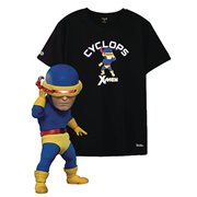 X-Men Cyclops Classic Costume Version EAA-085DX Action Figure with X-Large T-Shirt - Previews Exclusive