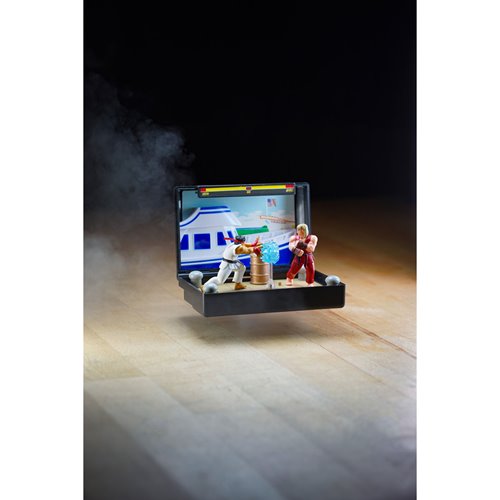 Console Heroes Sega Mega Drive Street Fighter II Cartridge Diorama Playset