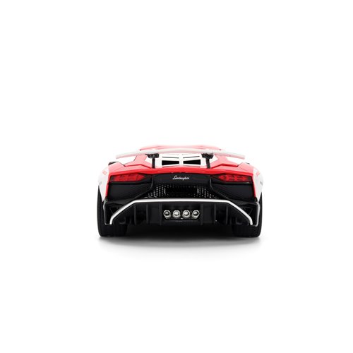 Hollywood Rides Sonic the Hedgehog Classic Lamborghini Aventador SV 1:24 Scale Die-Cast Metal Vehicl