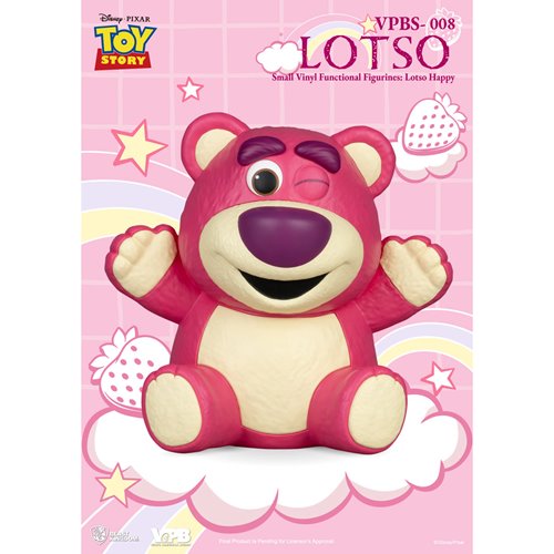 Toy Story Lotso VPBS-008 Small Vinyl Piggy Bank