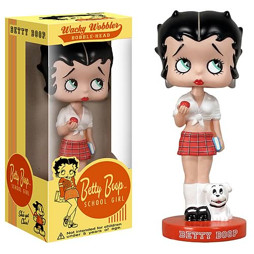 Betty Boop School Girl Wacky Wobbler - Entertainment Earth