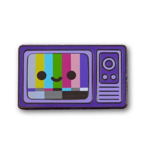 TV Color Bars Pin