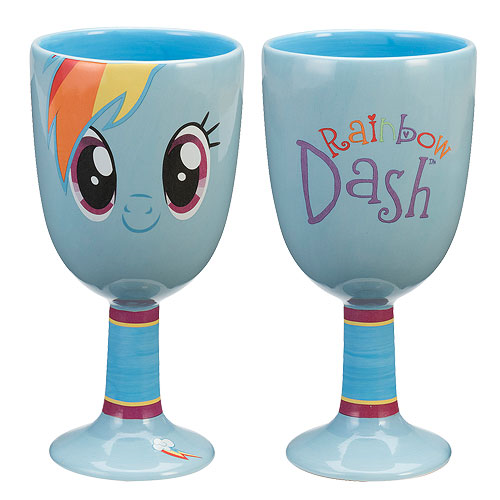 My Little Pony Friendship is Magic Rainbow Dash 12 oz. Ceramic Goblet