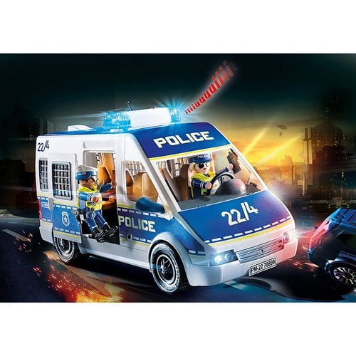 Playmobil 70899 Police Van with Lights and Sound