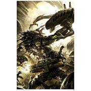 Alien vs. Predator Three World War #4 Lithograph Print