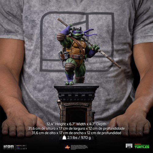 Teenage Mutant Ninja Turtles Donatello Unleashed 1:10 Art Scale Limited Edition Statue