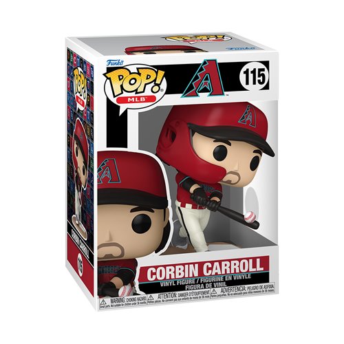 MLB Diamondbacks Corbin Carroll Funko Pop! Vinyl Figure