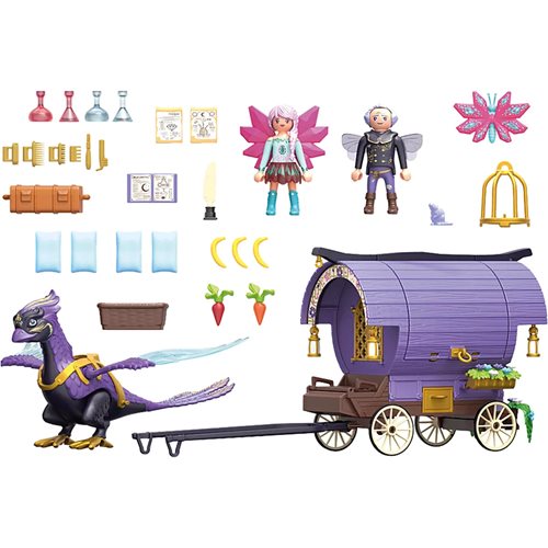 Playmobil 71031 Adventures of Ayuma Fairy Carriage with Phoenix
