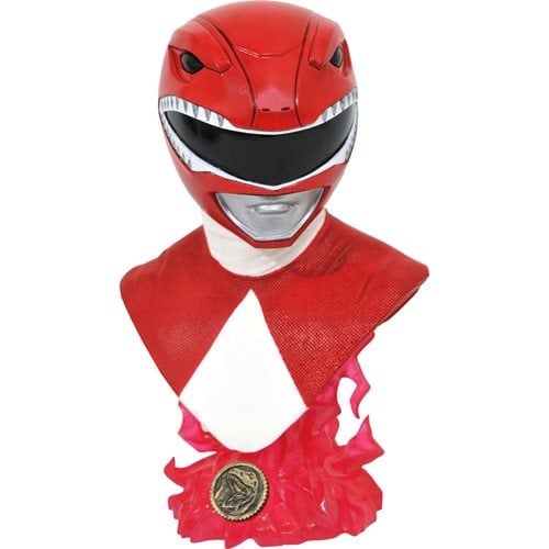 Mighty Morphin' Power Rangers Legends in 3D Red Ranger 1:2 Scale Bust