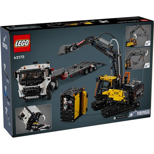LEGO Technic 42175 Volvo FMX Truck and EC230 Electric Excavator