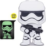 Star Wars First Order Stormtrooper Glow-in-the-Dark Large Enamel Funko Pop! Pin #30