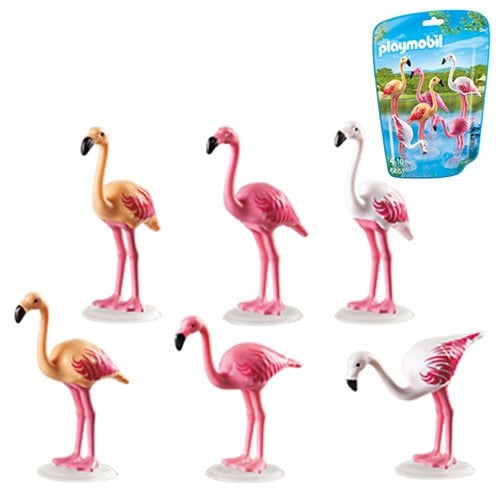 Playmobil 7432 3 Flamingos neu Zoo pink ähnlich 6651 70351 OVP in Folie 