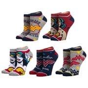 Wonder Woman Ankle Sock 5-Pack