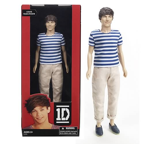 One Direction 1D Louis Tomlinson Mini Figure Figurine Doll NEW IN BOX SEALED