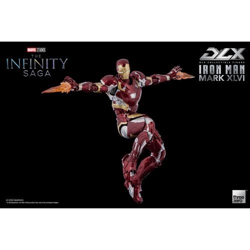 Avengers: Infinity Saga Iron Man Mark 46 DLX 1:12 Scale Action Figure