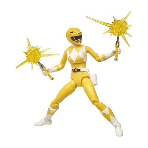 Power Rangers Lightning Collection Mighty Mophin Yellow Ranger 6-Inch Action Figure