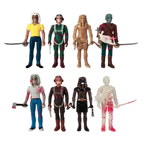 Iron Maiden Blind-Box 3 3/4-Inch ReAction Figure Box of 12