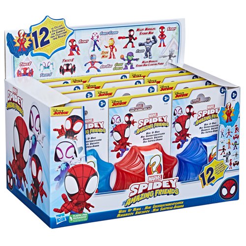 Spidey and His Amazing Friends Webs Up 2 1/2-Inch Mini-Figures Wave 1 Case of 12