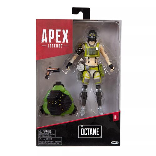 Apex Legends Octane 6-Inch Collectible Action Figure, Not Mint