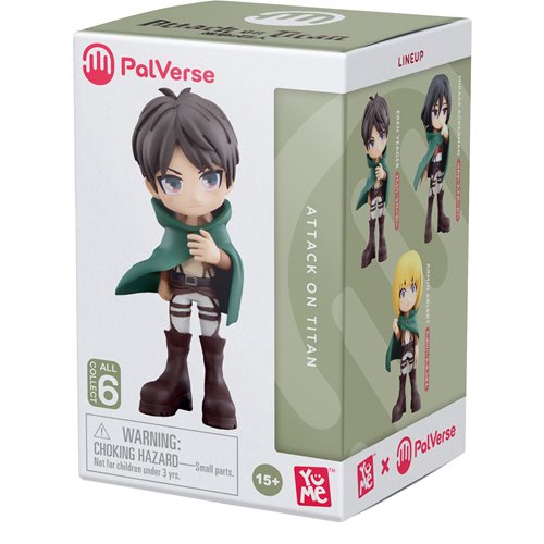 Attack on Titan Anime Blind-Box Mini-Figure Case of 6