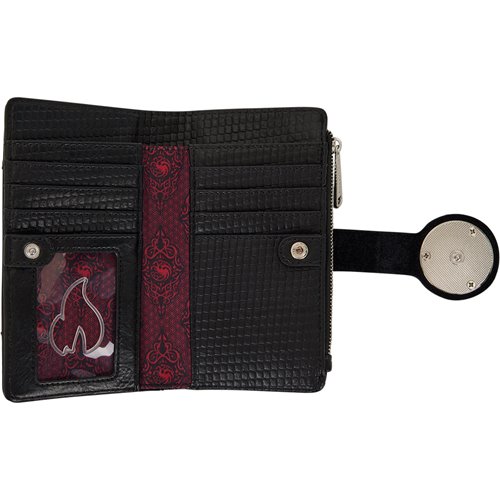 House of the Dragon House Targaryen Flap Wallet