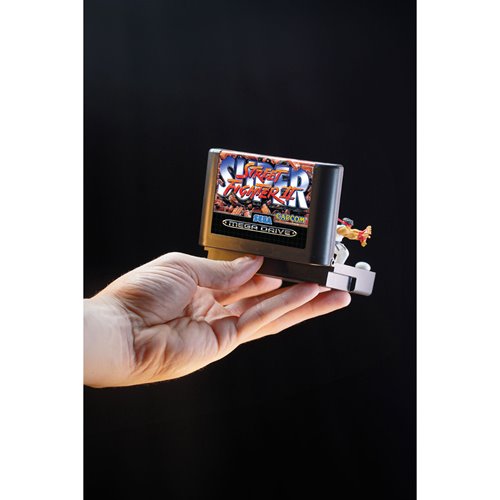 Console Heroes Sega Mega Drive Street Fighter II Cartridge Diorama Playset