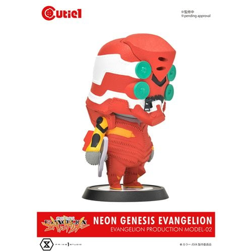 Neon Genesis Evangelion Cutie1 Production Model-02 Vinyl Figure