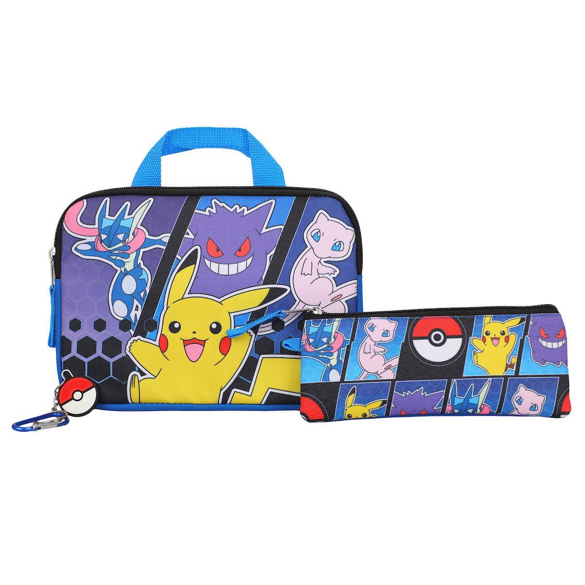 Pokemon Characters Boys School Backpack Book Bag Lunch Box 5 Piece Set 16  Large