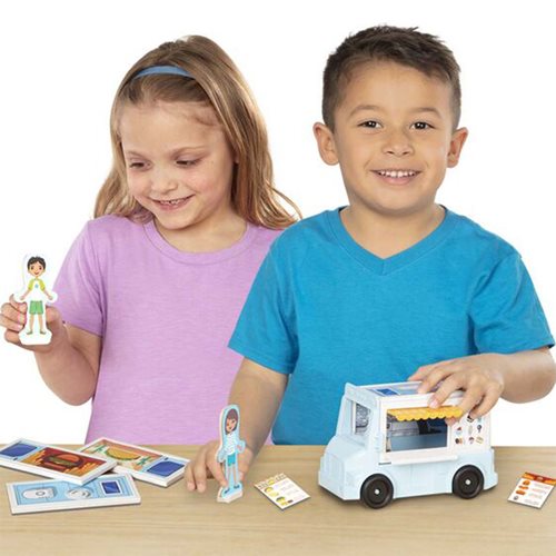 Magnetivity Food Truck Magnetic Building Play Set