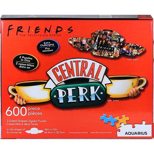 Friends Central Perk and Collage 2-Sided 600-Piece Puzzle